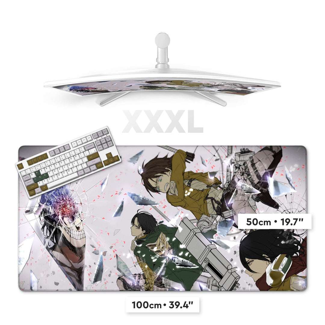 XXXL Custom Gaming Mouse Pad / Deskmat (39.4″x19.7″).